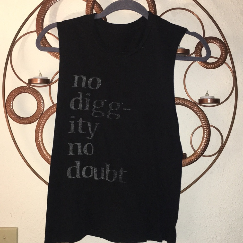 Brandy Melville Cut-Off T-Shirt